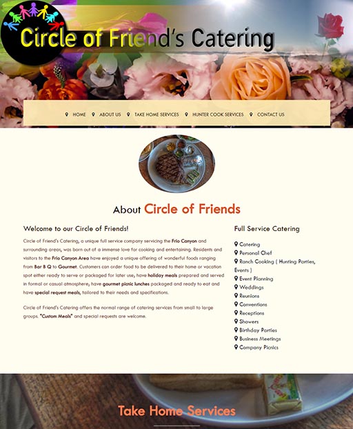 Food and Retail Website